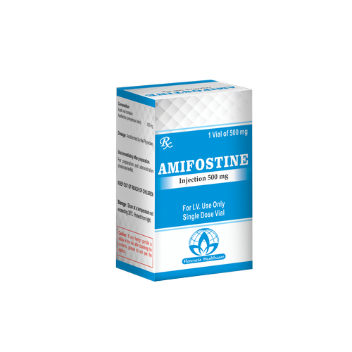 Amifostine Injection 500 mg, Packaging Type: Box, Packaging Size: 1 Vial Of  500mg, | ID: 19554885733