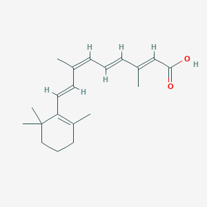 Alitretinoin | C20H28O2 - PubChem