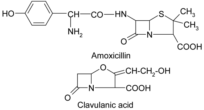 Simultaneous determination of amoxicillin and clavulanic acid in  pharmaceutical preparations by capillary zone electrophoresis