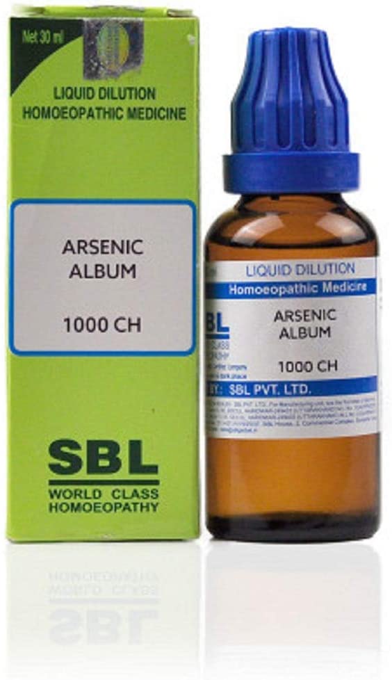 Amazon.com: SBL Homeopathy Arsenic Album (30 ML) (Select Potency) (30 CH):  Health & Personal Care