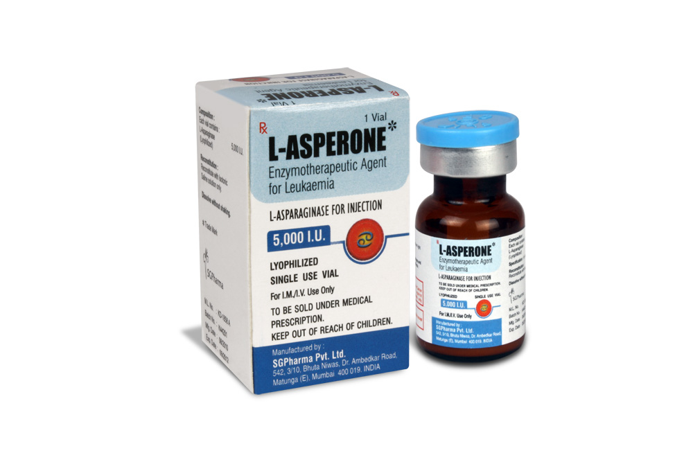 L-ASPERONE L-Asparaginase Injection (INN) » SGPharma
