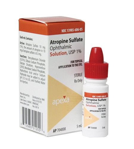 Atropine Sulfate Ophthalmic Sol 1% 5ml