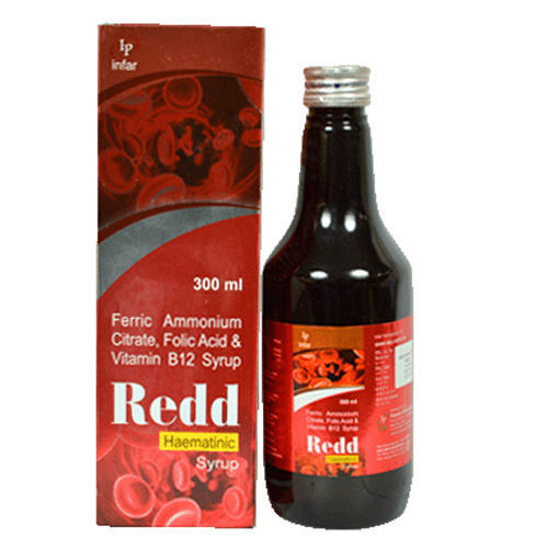 Ferric Ammonium Citrate Folic Acid and Vitamin B12 Syrup, Packaging: 300  mL, Rs 22 /bottle | ID: 19880519462