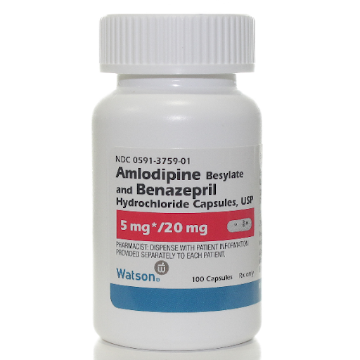 AMLODIPINE/BENAZEPRIL 5-20MG – Rxzone