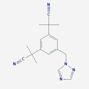 Anastrozole | C17H19N5 - PubChem