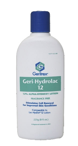 Medline Geri-Hydrolac Lotion - Ammonium Lactate 12% Lot 8Oz Bt, Each -  Model 161208