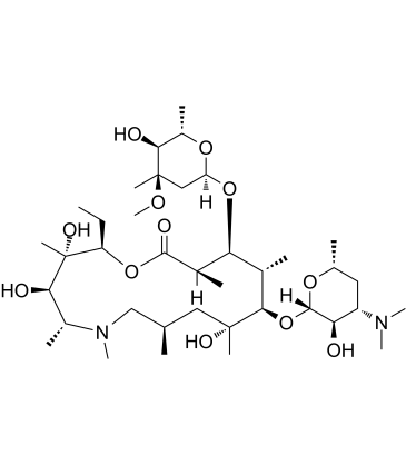 Azithromycin (CP 62993) | Bacterial Inhibitor | MedChemExpress
