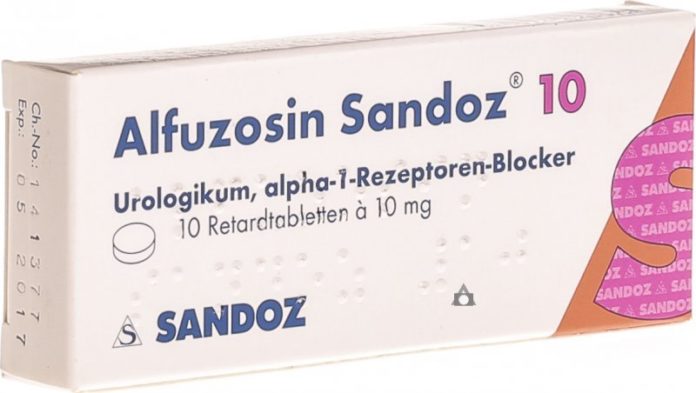 Alfuzosin (uroxatral) | Healing Is Divine