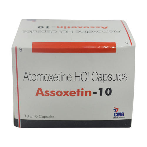 Atomoxetine HCI Capsule, Packaging Size:10 X 10 Capsule, Rs 6.2 /piece |  ID: 14832520212