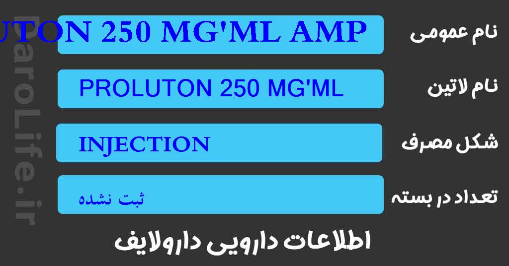 PROLUTON 250 MG'ML AMP