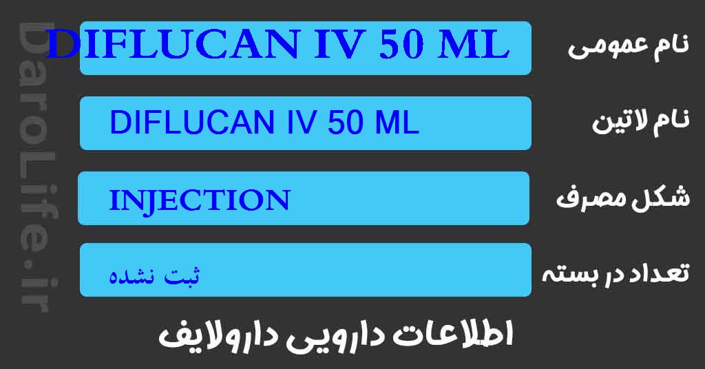 DIFLUCAN IV 50 ML