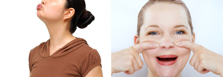 حرکات یوگا برای جلوگیری از افتادگی صورت