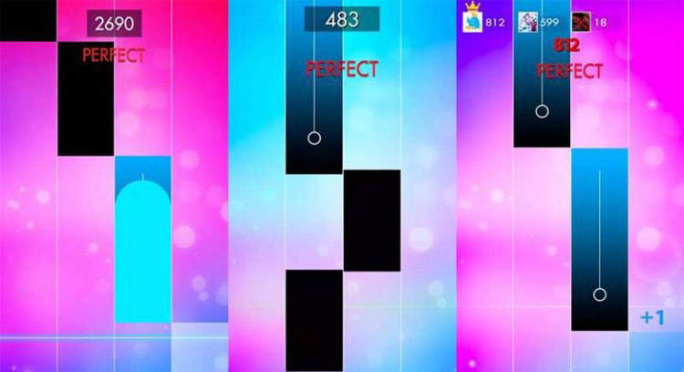 بازی تلفن همراه magic tiles
