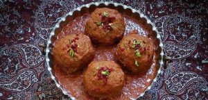 مراسم پخت کوفته تبریزی برای دوری از سیل و توفان!