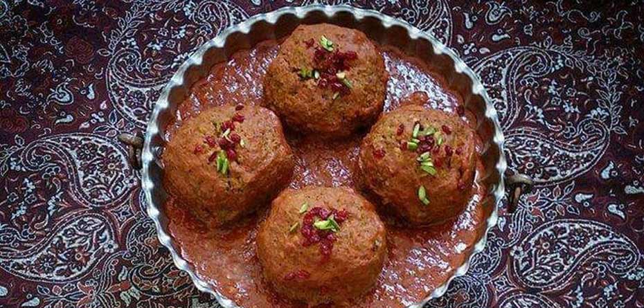مراسم پخت کوفته تبریزی برای دوری از سیل و توفان!