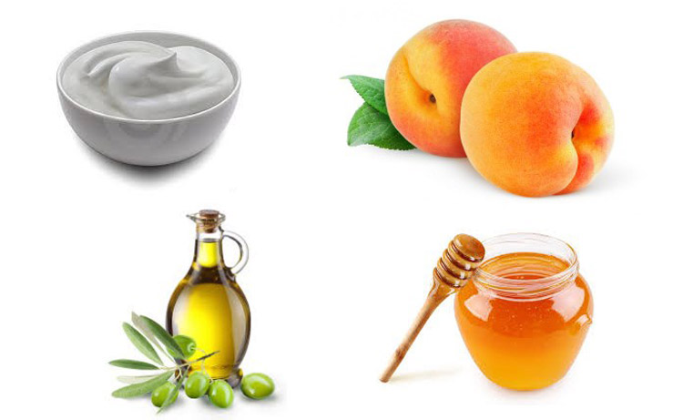 ماسک هلو،عسل و روغن زیتون برای جلوگیری از خشکی پوست