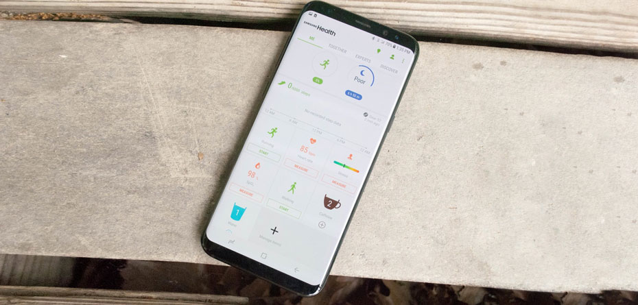 کنترل سلامت با اپلیکیشن سامسونگ