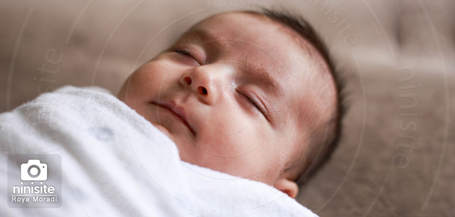 موی پیشانی نوزاد کی می‌ریزد؟