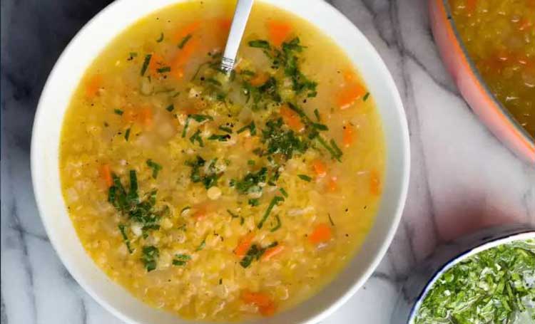 سوپ عدس مناسب دوران بارداری