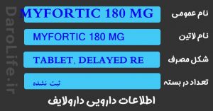 MYFORTIC 180 MG