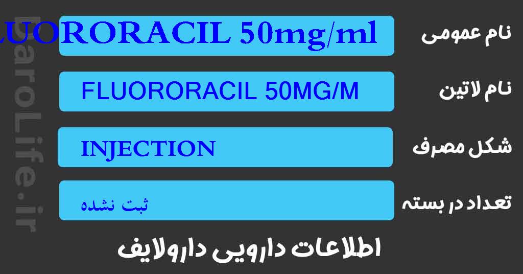 FLUORORACIL 50mg/ml