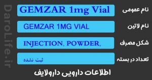 GEMZAR 1mg Vial