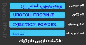 یوروفولیتروپین(اف اس اچ) 75 واحد