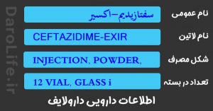 سفتازیدیم-اکسیر